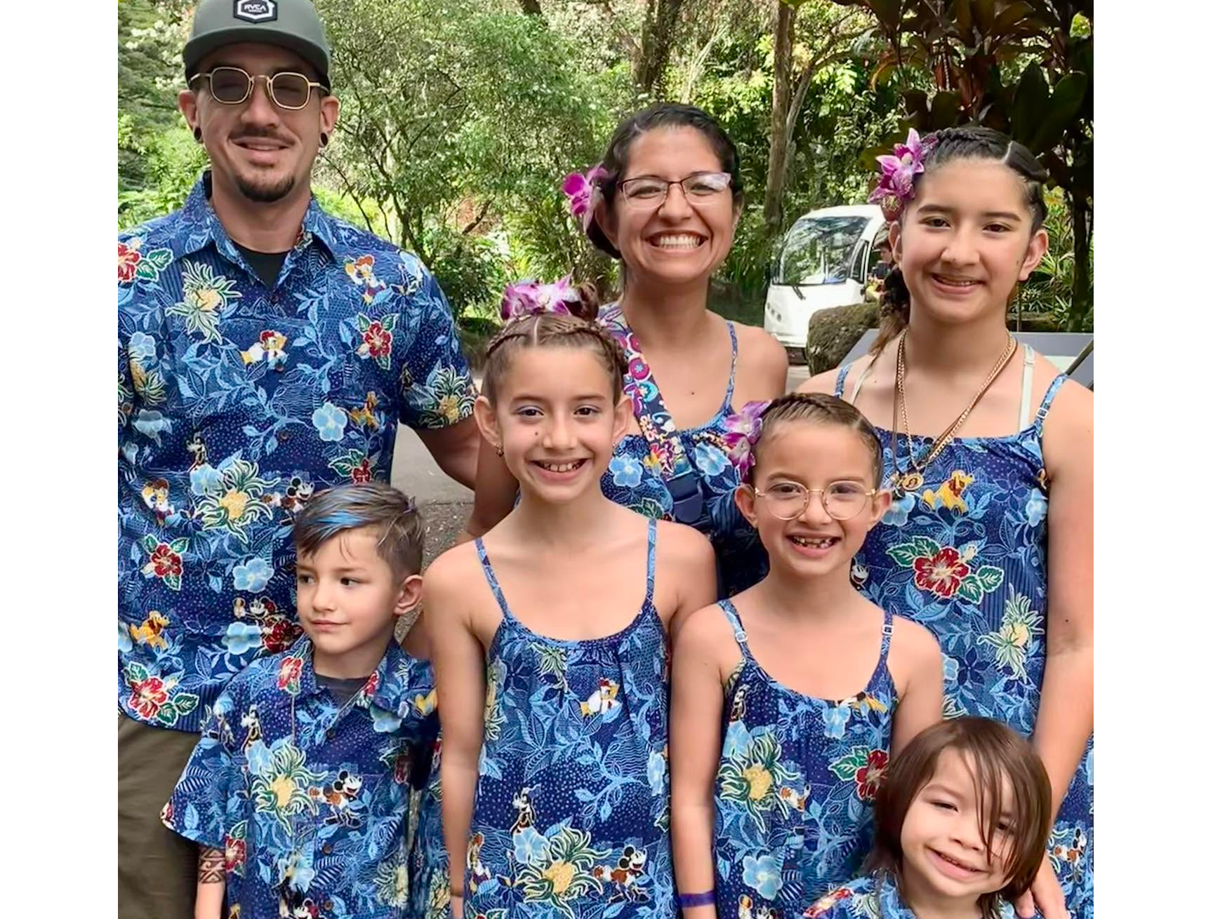 Amber with her family